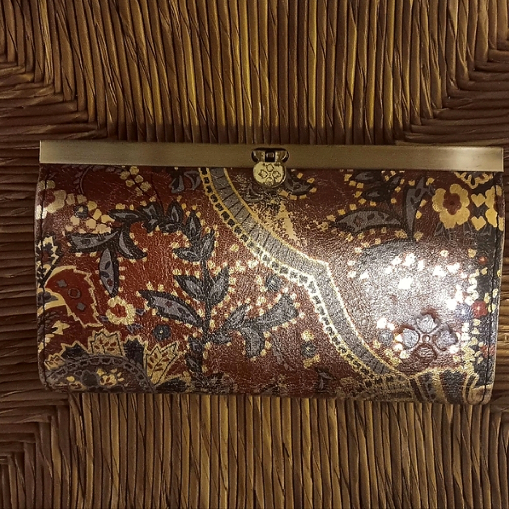 Additional Photos Day Sale Patricia Nash Leather Bohemian Large Wallet/ Clutch